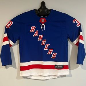 NY Rangers Henrik Lundqvist Fanatics brand jersey